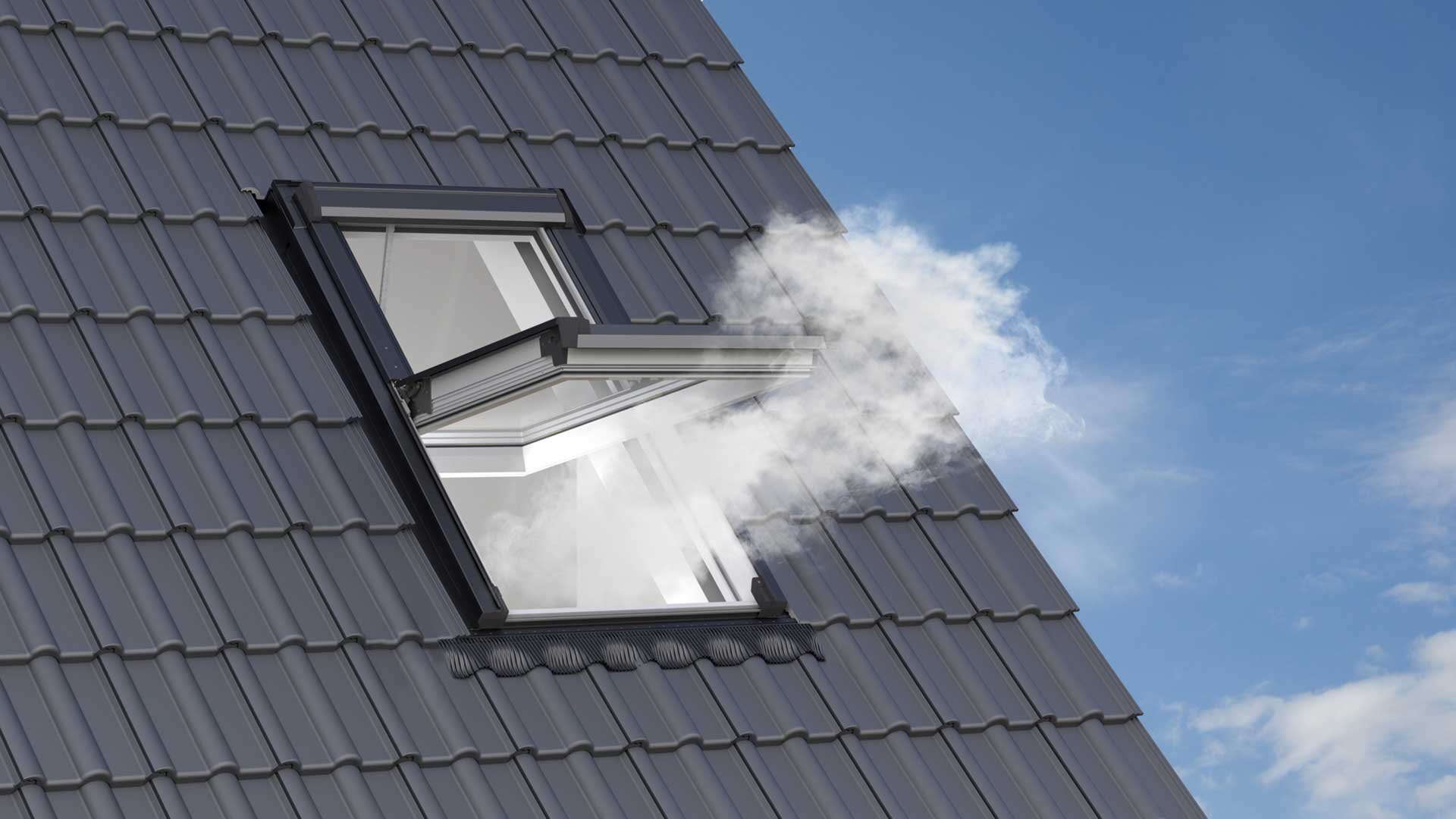 RotoQ Entrauchungsfenster Q4 von außen