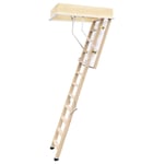 Scala retrattile in legno Esca 11 Iso-RC