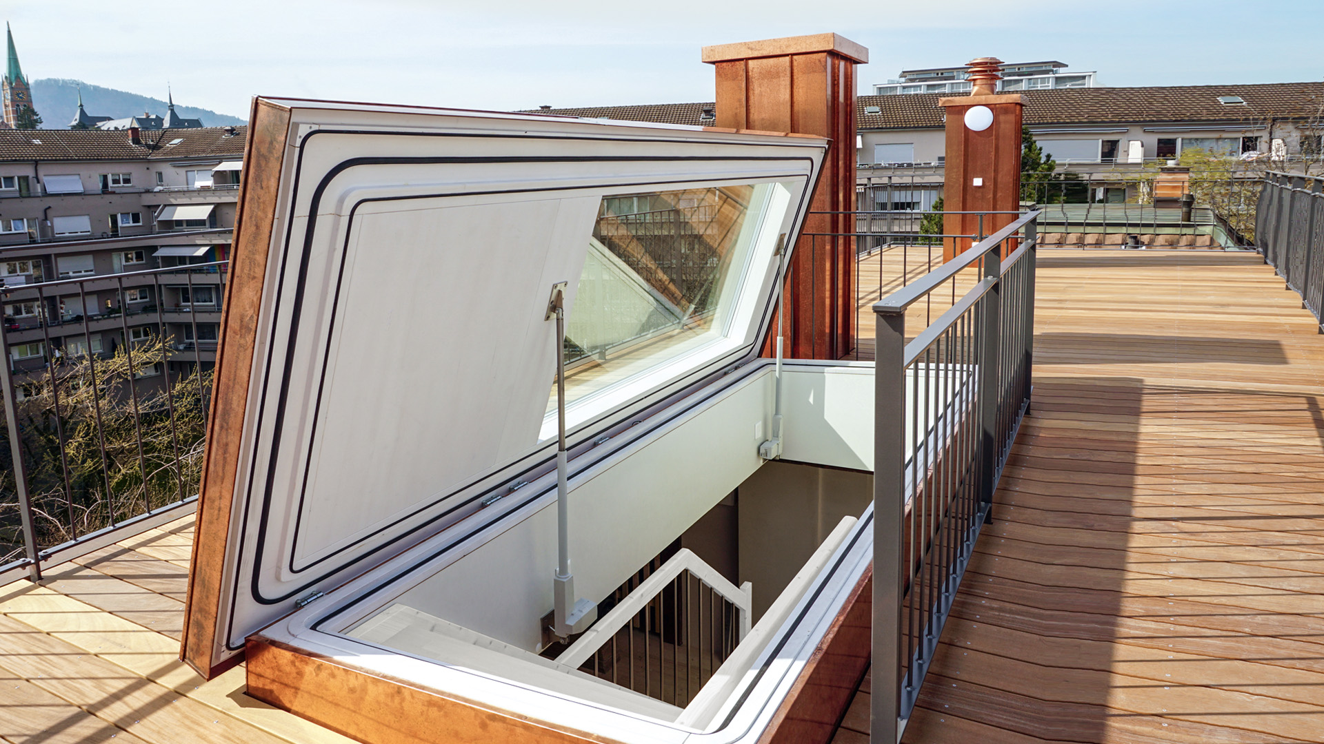 Offener Terrassenausstieg OnTop