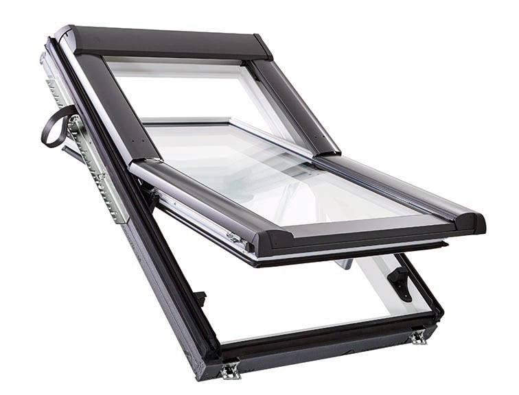 Roto Designo R6 Dachfenster geöffnet