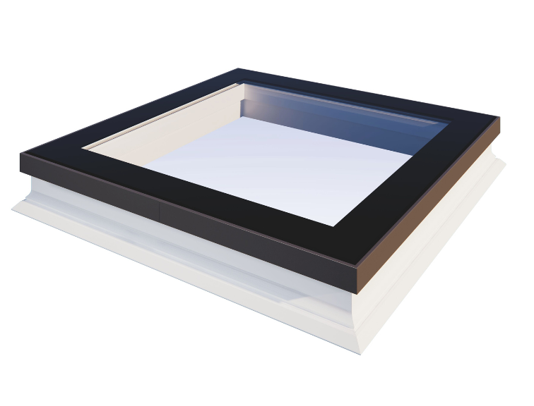 Roto Flachdachfenster in Fixverglasung als Produktfoto