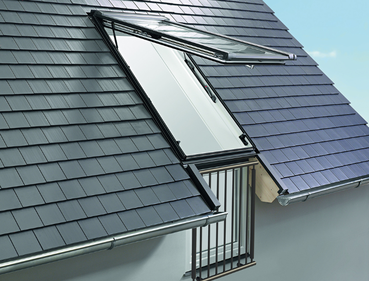 Geöffnetes Roto R1 Anwendungsfenster als freigestelltes Produktfoto