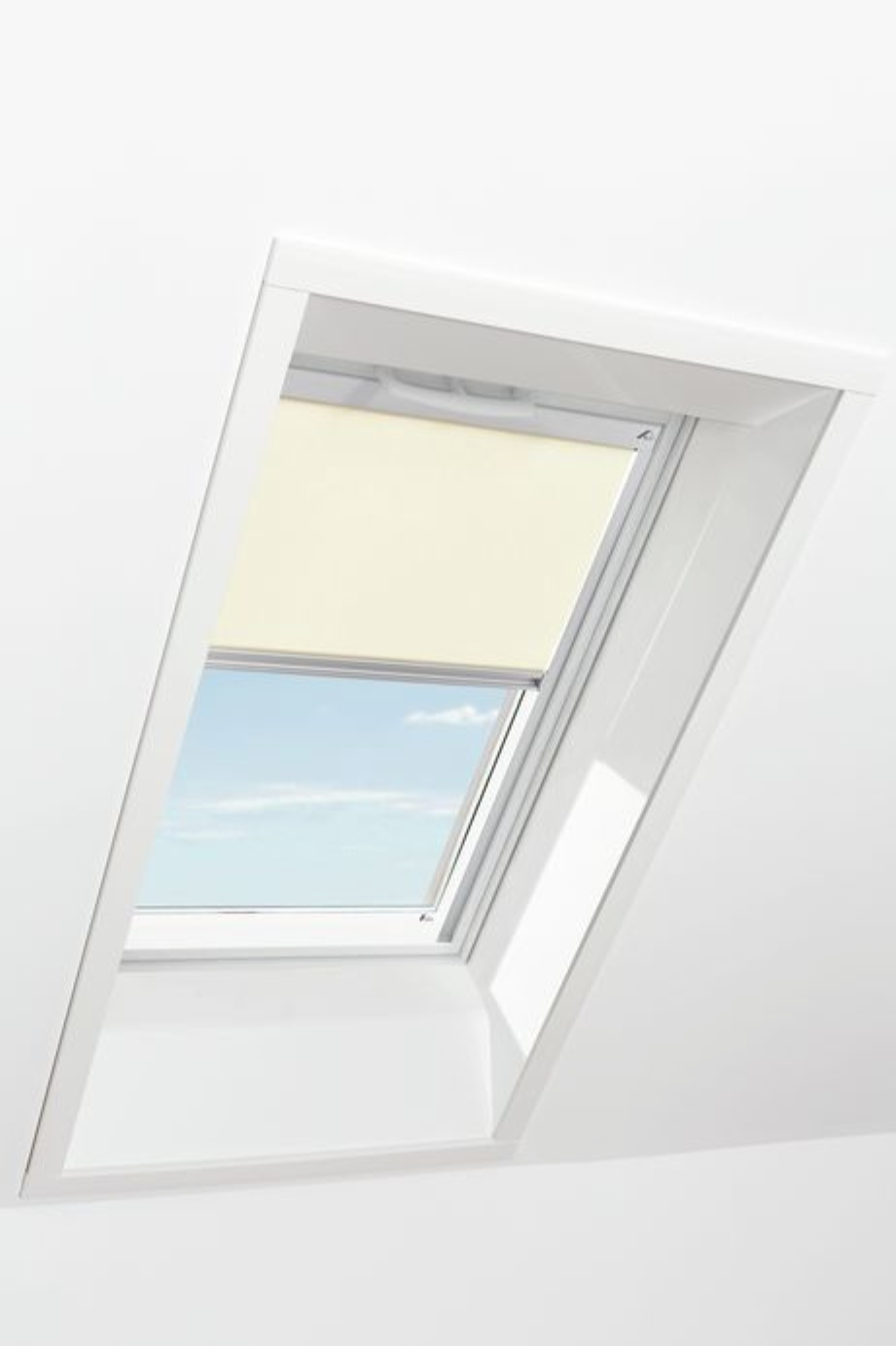 Gelbe RotoQ Innenausstattung als freigestelltes Produktfoto