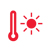 Hitzeschutz Icon