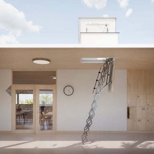 Roto Flachdachausstiege neue Generation