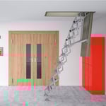 Scherentreppe Stahlluke EI2 30 / EI2 60