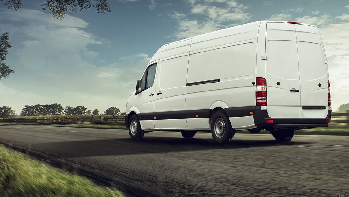 Voertuig van de Roto Profi Delivery Service