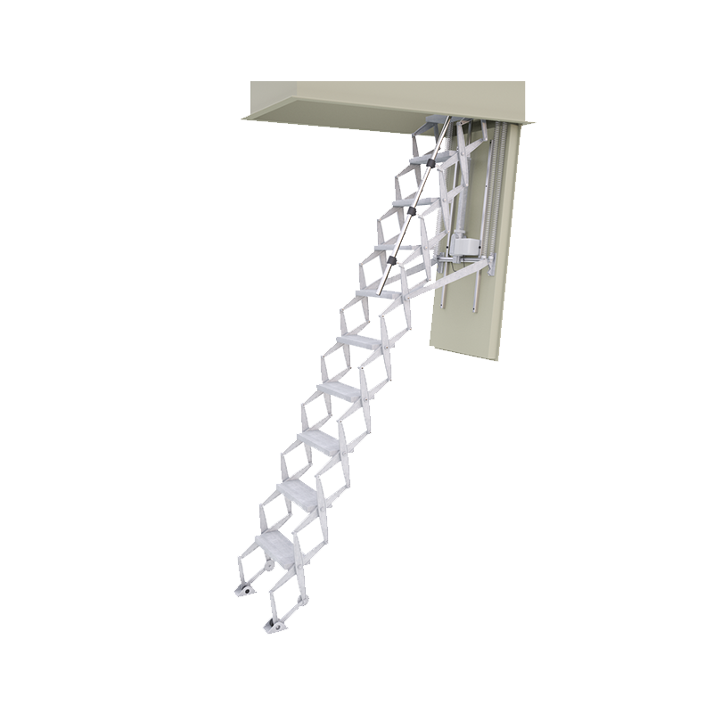 Scherentreppe Stahlluke EI2 90 Elektro