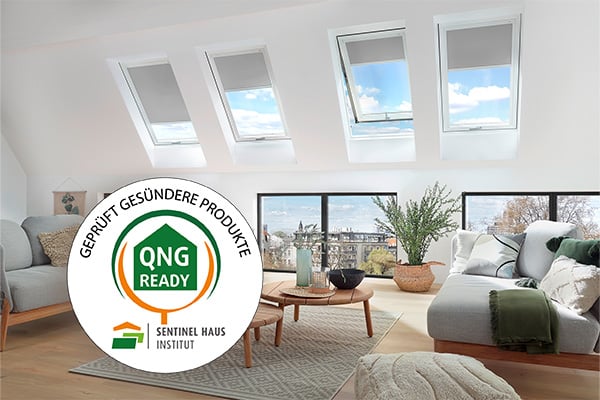 Roto erhält als erster Dachfenster-Hersteller „QNG-ready“-Siegel