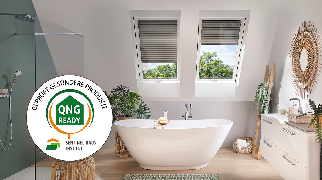 Das Designo R8 Klapp-Schwingfenster ist QNG-ready